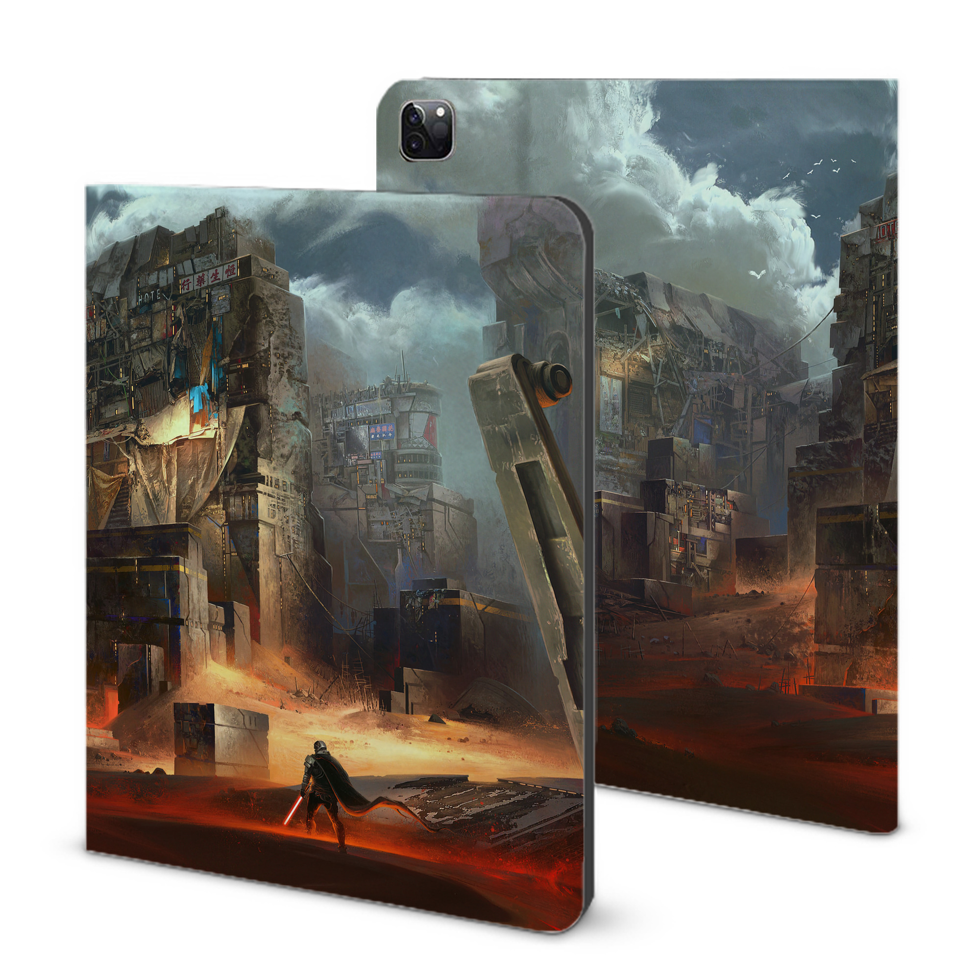 （画像用） スター・ウォーズ Star Wars IPad ケース ブック型 PUレザー TPU 耐衝撃 軽量 薄型 ペン収納なし 全面保護 IPad 各モデル対応